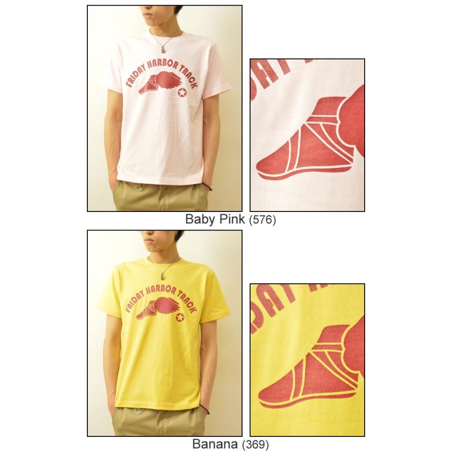 ライン 半袖Tシャツ ロングパンツ SET スポーティアメカジ 半袖 Tシャツ メンズ TRACK オリジナル アメカジ プリント