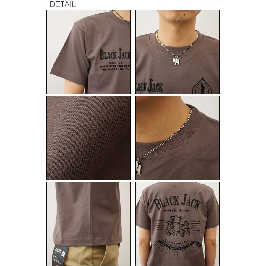 ジーンズ Tシャツ メンズ 半袖 BLACK JACK ブラックジャック