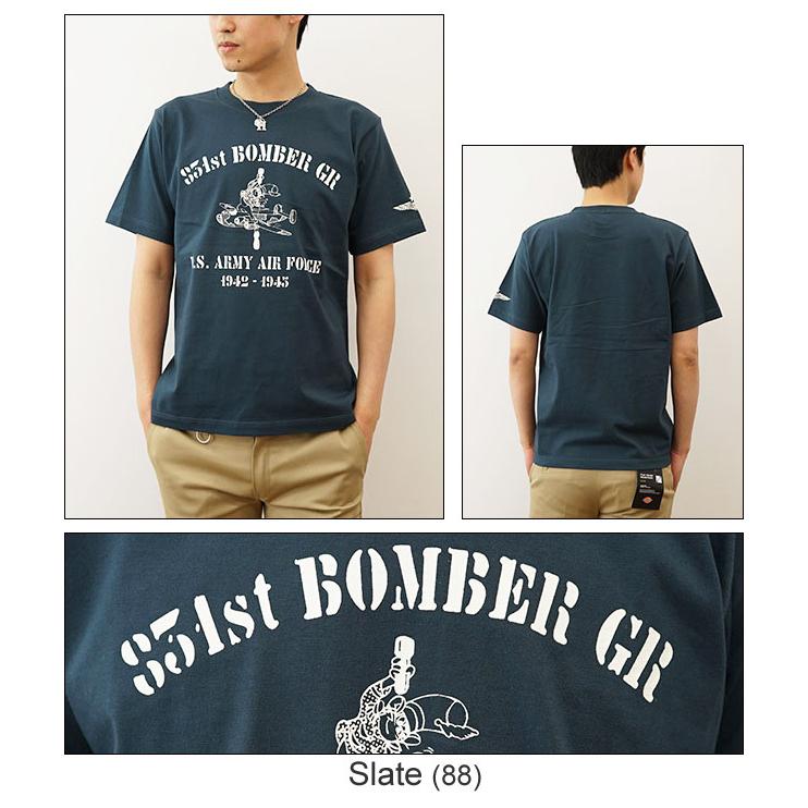 Tシャツ メンズ 半袖 831st Bomber アーミー エアフォース ミリタリー オリジナル プリント レディース 大きいサイズ JEANSBUG ジーンズバグ ブランド ST-831stB | ジーンズ | 06