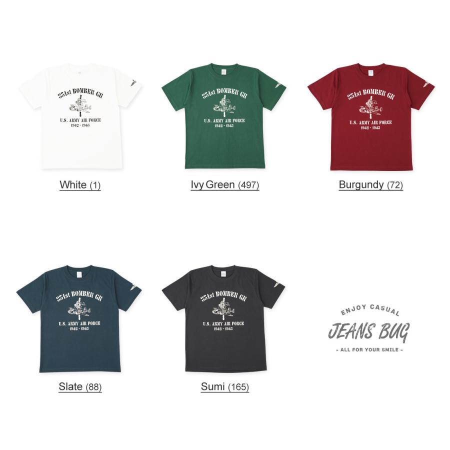 Tシャツ メンズ 半袖 831st Bomber アーミー エアフォース ミリタリー オリジナル プリント レディース 大きいサイズ JEANSBUG ジーンズバグ ブランド ST-831stB | ジーンズ | 08