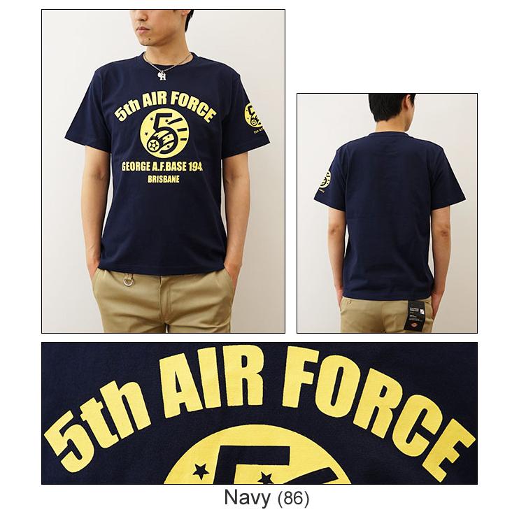JEANS BUG（ジーンズバグ） Tシャツ メンズ 半袖 5th AIR FORCE エア