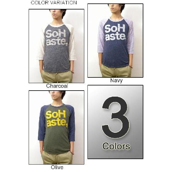 BRANCH WORKS（ブランチワークス） 杢コットン 7分袖 ラグラン