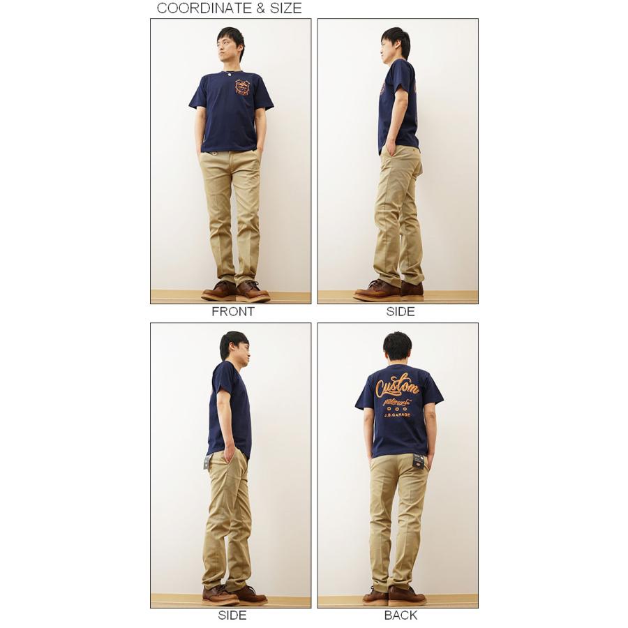 ジーンズ Tシャツ メンズ 半袖 CUSTOM バイカー オリジナル