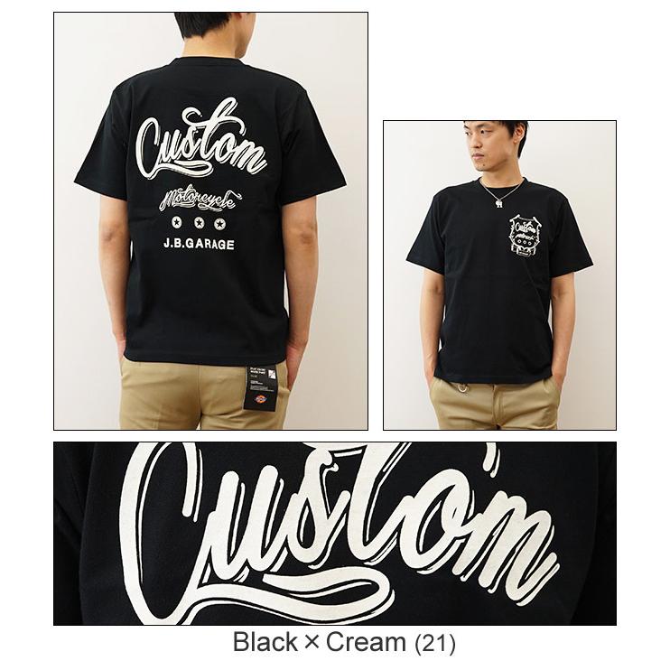 Tシャツ メンズ 半袖 CUSTOM バイカー オリジナル プリント レディース 大きいサイズ JEANS BUG ジーンズバグ ブランド ST-CUSTOM | ジーンズ | 11