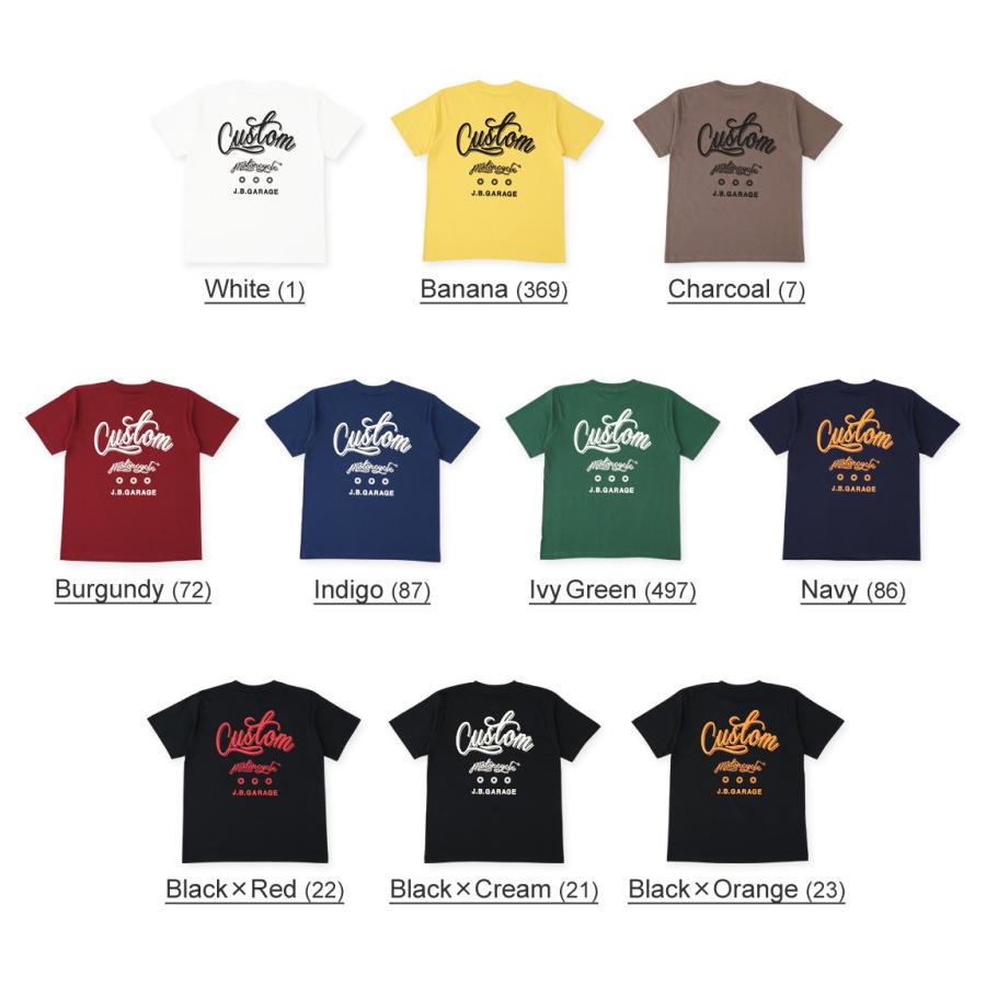 Tシャツ メンズ 半袖 CUSTOM バイカー オリジナル プリント レディース 大きいサイズ JEANS BUG ジーンズバグ ブランド ST-CUSTOM | ジーンズ | 13