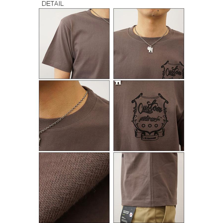 ジーンズ Tシャツ メンズ 半袖 CUSTOM バイカー オリジナル