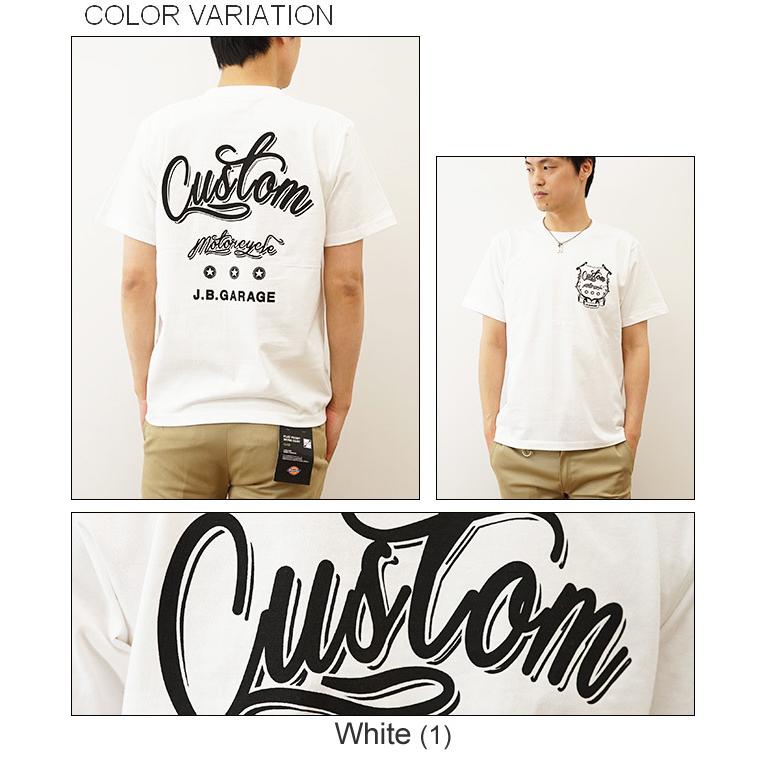 Tシャツ メンズ 半袖 CUSTOM バイカー オリジナル プリント レディース 大きいサイズ JEANS BUG ジーンズバグ ブランド ST-CUSTOM | ジーンズ | 03