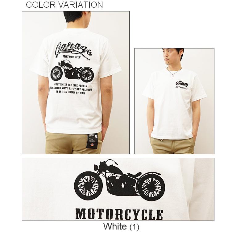 Tシャツ メンズ 半袖 MOTORCYCLE バイカー オリジナル プリント レディース 大きいサイズ JEANS BUG ジーンズバグ ブランド ST-MOTOR｜robinjeansbug｜04
