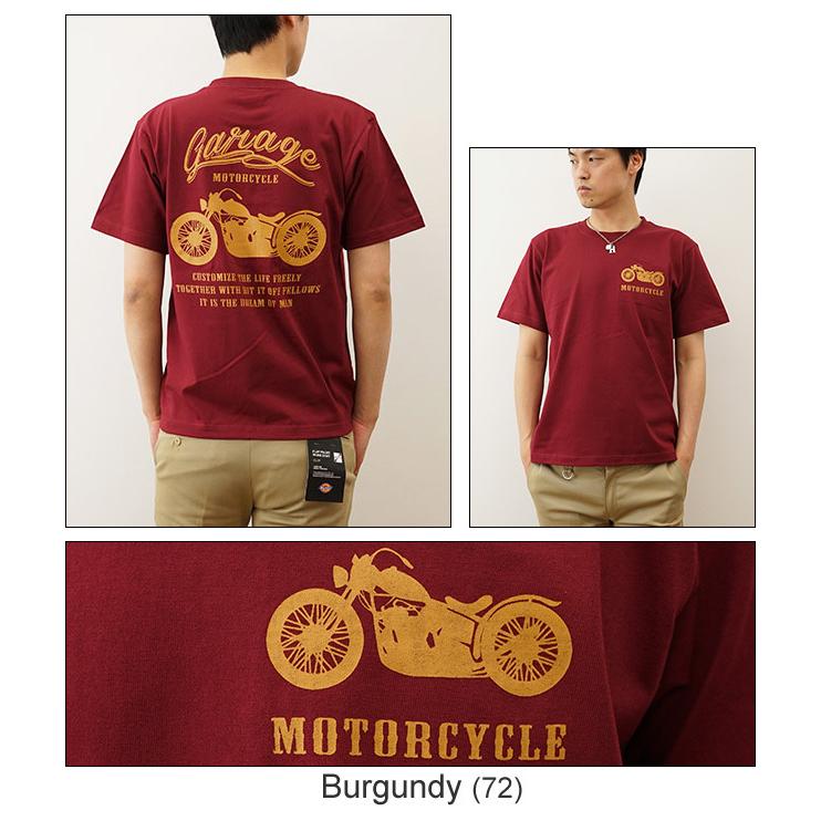 Tシャツ メンズ 半袖 MOTORCYCLE バイカー オリジナル プリント レディース 大きいサイズ JEANS BUG ジーンズバグ ブランド ST-MOTOR｜robinjeansbug｜08