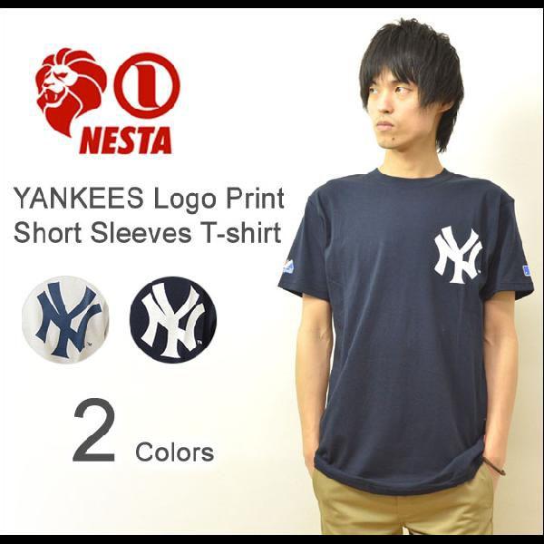 NESTA BRAND（ネスタブランド） YANKEES ロゴプリント 半袖 Tシャツ