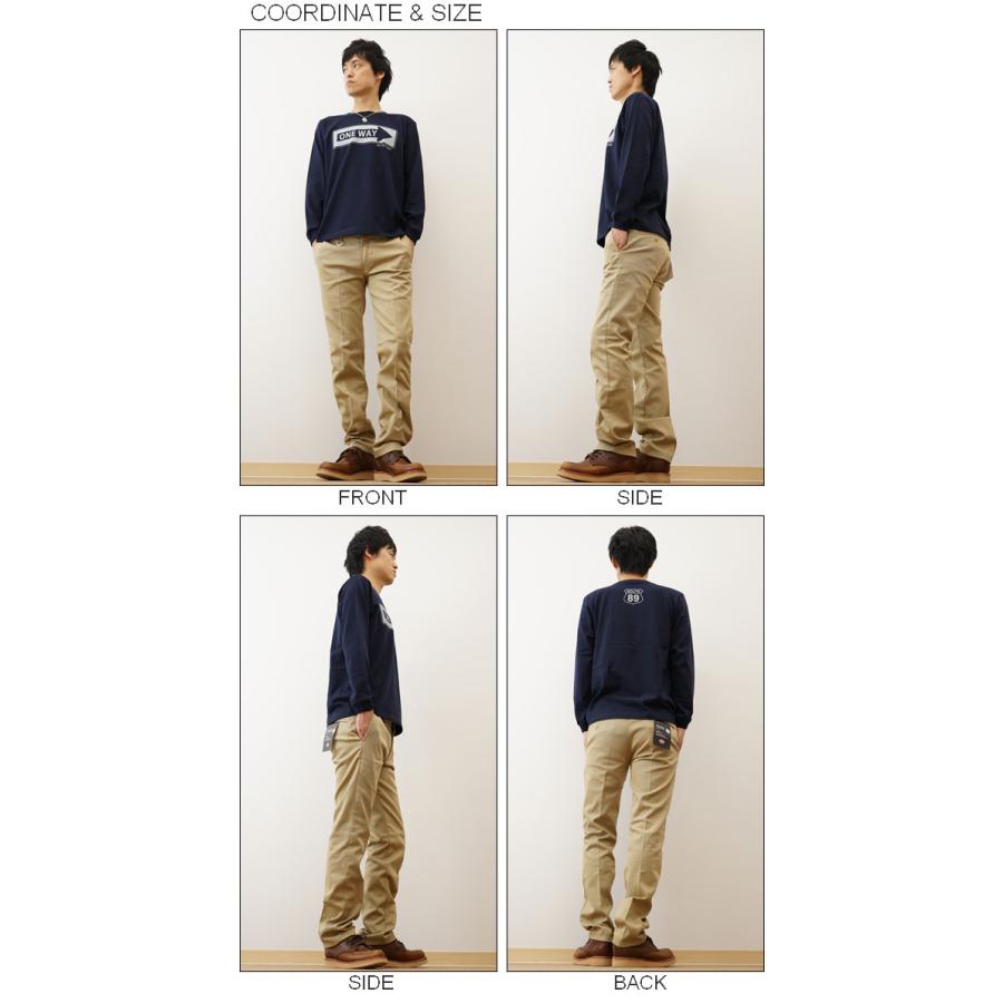 ロンｔ One Way オリジナル アメカジ プリント 長袖 Tシャツ メンズ レディース 大きいサイズ インナー ワンウェイ アメリカ 看板 標識 白 黒 Lrt Oneway Jeansbug 通販 Yahoo ショッピング