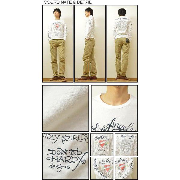 Ed Hardy トラプリント 長袖カットソー Ed Hardy Hardy（エドハーディー） Love Kill Tiger 長袖tシャツ