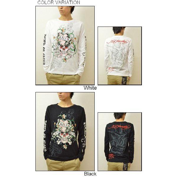 Ed Hardy（エド・ハーディー） Graphic Love Kill 長袖tシャツ エド 