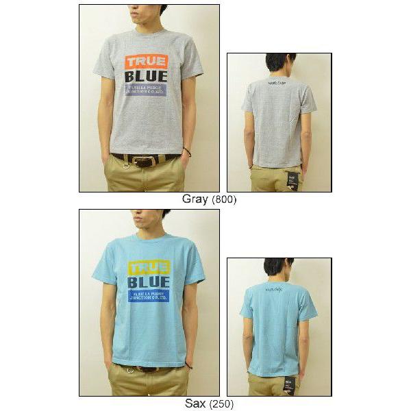 VANILLA FUDGE（ヴァニラファッジ） TRUE BLUE プリント ユースTシャツ メンズ 半袖Tシャツ レディ−ス ユニセックス ボックスロゴ アメカジ JV-2015321 | VANILLA FUDGE | 04