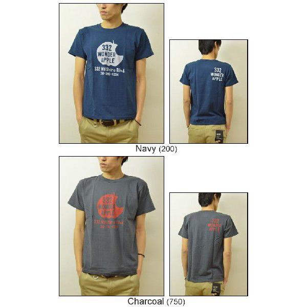 VANILLA FUDGE（ヴァニラファッジ） WONDER APPLE プリント ユースTシャツ メンズ 半袖Tシャツ レディ−ス ユニセックス リンゴ りんご アメカジ JV-2015330 | VANILLA FUDGE | 05