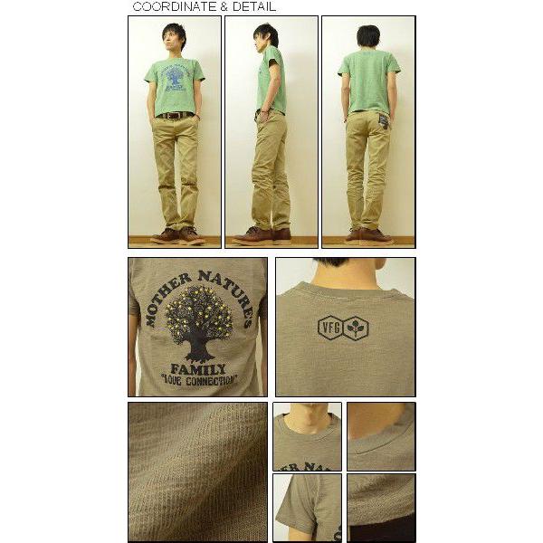 VANILLA FUDGE（ヴァニラファッジ） MOTHER NATURES プリント ユースTシャツ メンズ 半袖Tシャツ スラブ生地 レディ−ス ユニセックス 木 アメカジ JV-2095311 | VANILLA FUDGE | 01