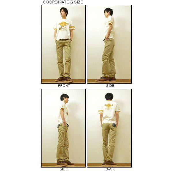 KAMINARI（カミナリ） カミナリROCKCAFE 抜染プリント 半袖Tシャツ メンズ カットソー ロックカフェ エレキ ストラトキャスター エフ商会 アメカジ KMT-57 KMT57 | B-R-M 爆裂爛漫娘 | 01