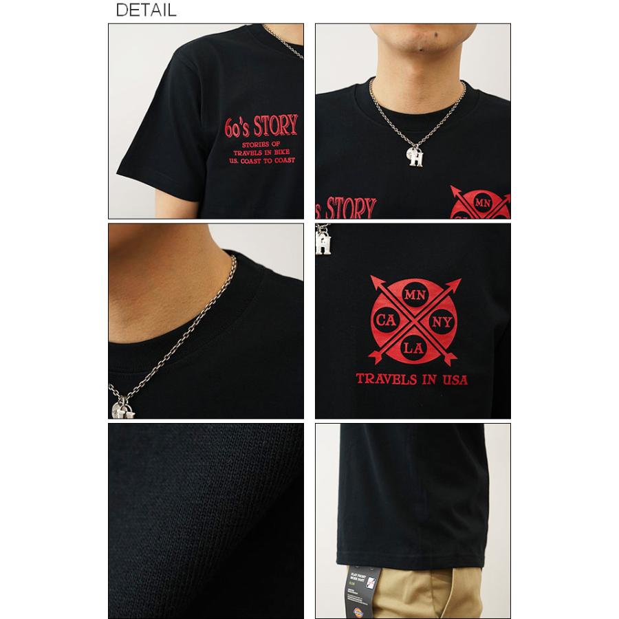 Tシャツ メンズ 半袖 60's STORY アメカジ オリジナル プリント レディース 大きいサイズ JEANS BUG ジーンズバグ ブランド ST-60STY | ジーンズ | 02