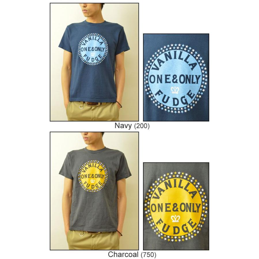 VANILLA FUDGE（ヴァニラファッジ） ONE＆ONLY プリント ユースサイズ 半袖Tシャツ メンズ レディ−ス ユニセックス 男女 サークル JV-2015420 | VANILLA FUDGE | 05