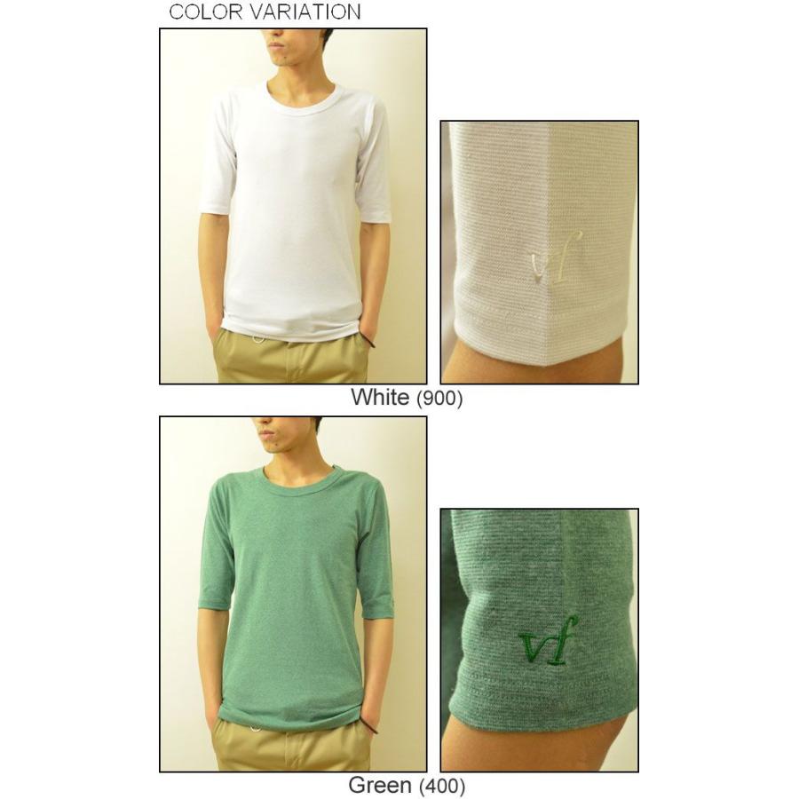 VANILLA FUDGE（ヴァニラファッジ） スパンフランス Uネック ユースサイズ ５分袖Tシャツ メンズ 無地 レディ−ス ユニセックス 袖 刺繍 JV-2065421 | VANILLA FUDGE | 03