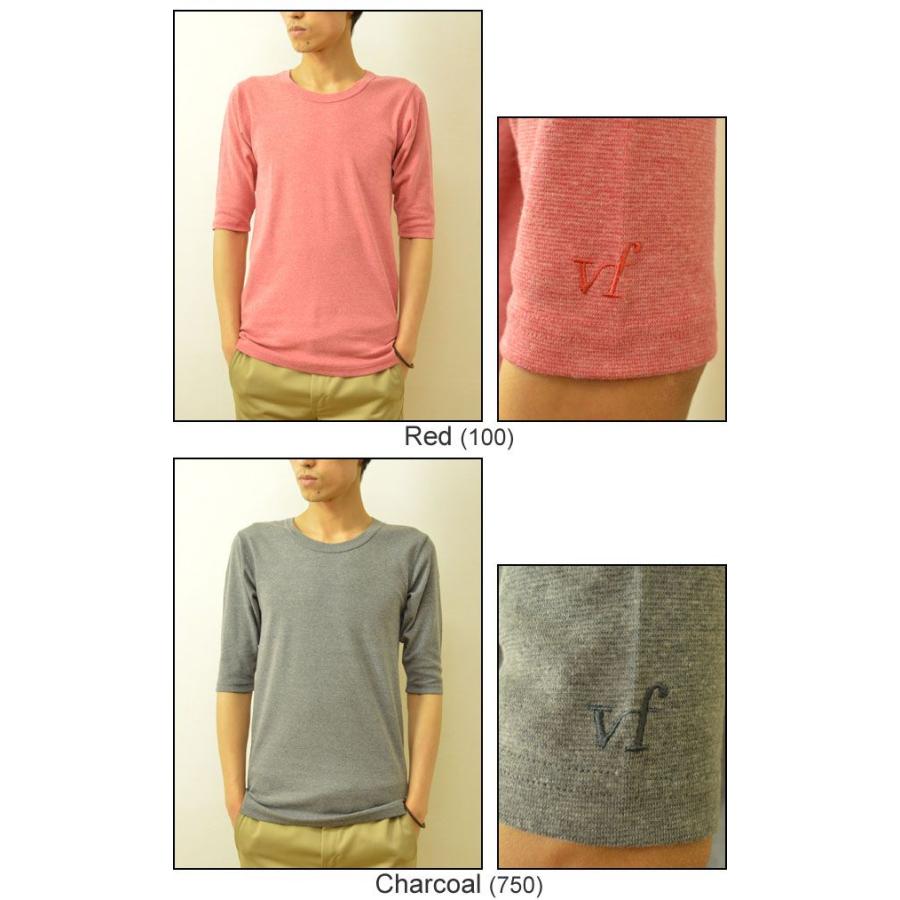 VANILLA FUDGE（ヴァニラファッジ） スパンフランス Uネック ユースサイズ ５分袖Tシャツ メンズ 無地 レディ−ス ユニセックス 袖 刺繍 JV-2065421 | VANILLA FUDGE | 04