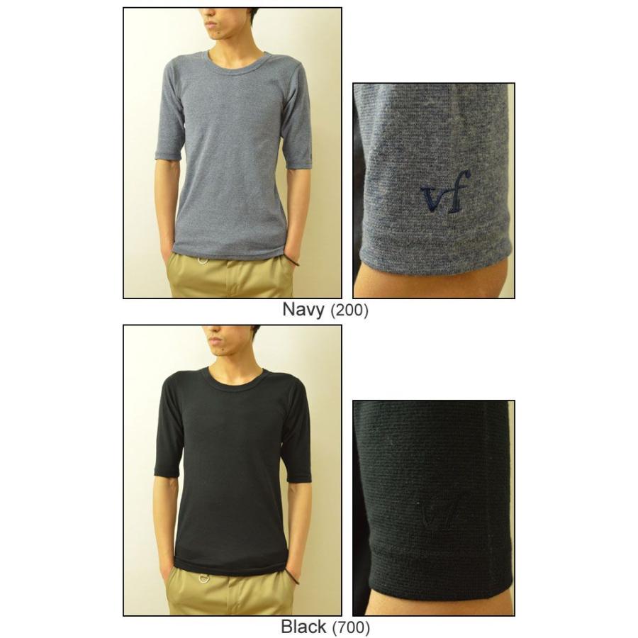 VANILLA FUDGE（ヴァニラファッジ） スパンフランス Uネック ユースサイズ ５分袖Tシャツ メンズ 無地 レディ−ス ユニセックス 袖 刺繍 JV-2065421 | VANILLA FUDGE | 05