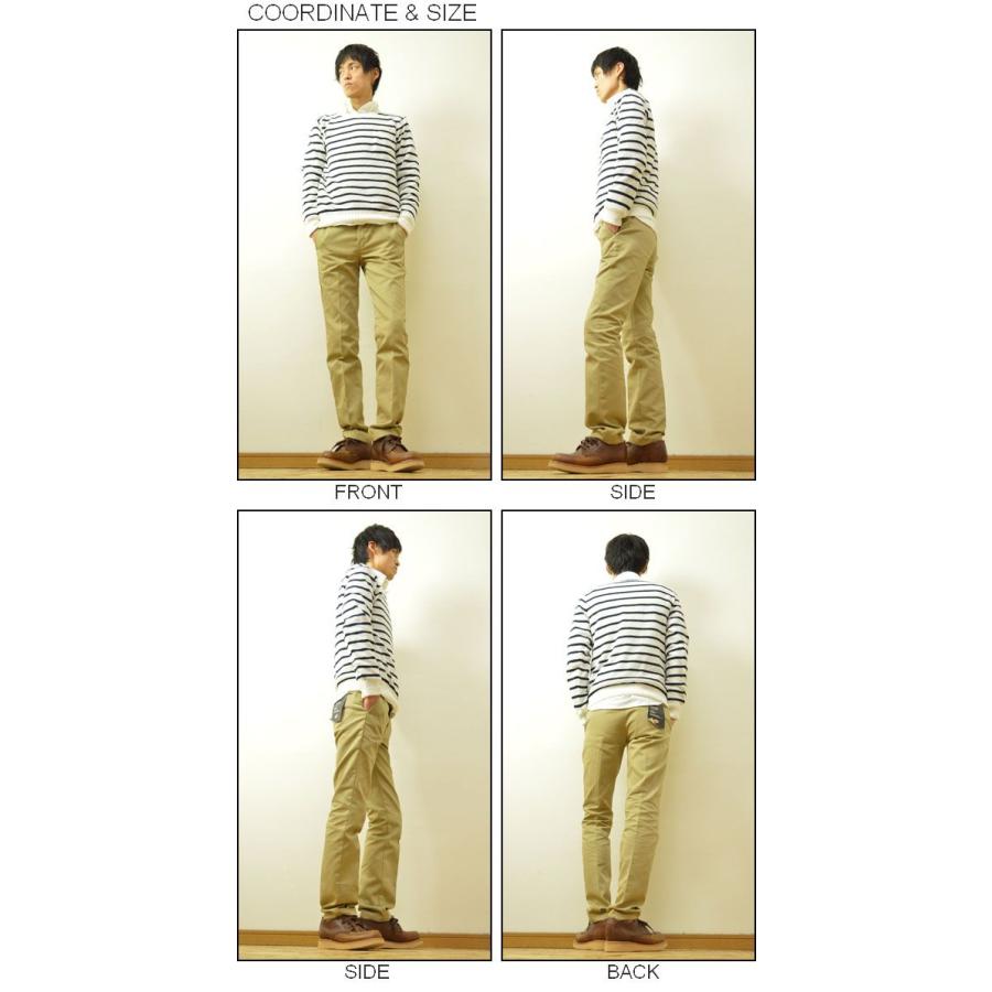 Slick（スリック） ボーダー クルーネック バンカーニット メンズ セーター ポケット 春 プルオーバー 5152809 | SLICK | 01