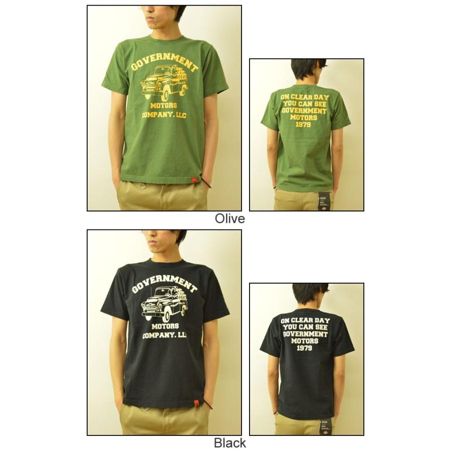 STUDIO D'ARTISAN（ステュディオダルチザン） GOVERNMENT 半袖 Tシャツ メンズ プリント アメカジ ダルチザン アメリカ 自動車メーカー 豚 ブタ 9751A | STUDIO D'ARTISAN | 04