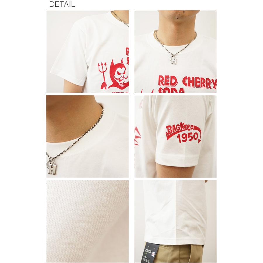 Tシャツ メンズ 半袖 RED CHERRY SODA アメカジ オリジナル プリント レディース 大きいサイズ JEANS BUG ジーンズバグ ブランド ST-RCSODA | ジーンズ | 02