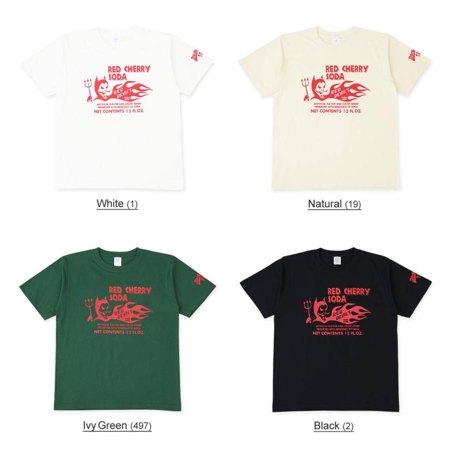 Tシャツ メンズ 半袖 RED CHERRY SODA アメカジ オリジナル プリント レディース 大きいサイズ JEANS BUG ジーンズバグ ブランド ST-RCSODA | ジーンズ | 07