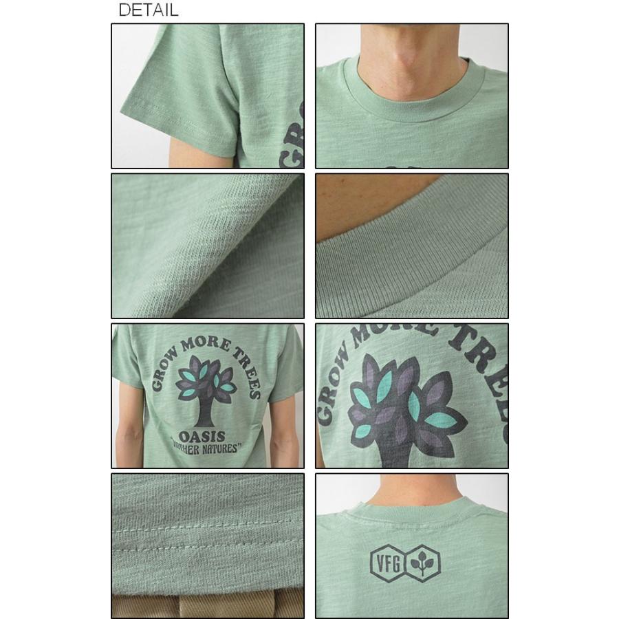 VANILLA FUDGE（ヴァニラファッジ） OASIS プリント ユースTシャツ メンズ 半袖 スラブ生地 レディ−ス ユニセックス オアシス JV-2095412 | VANILLA FUDGE | 02