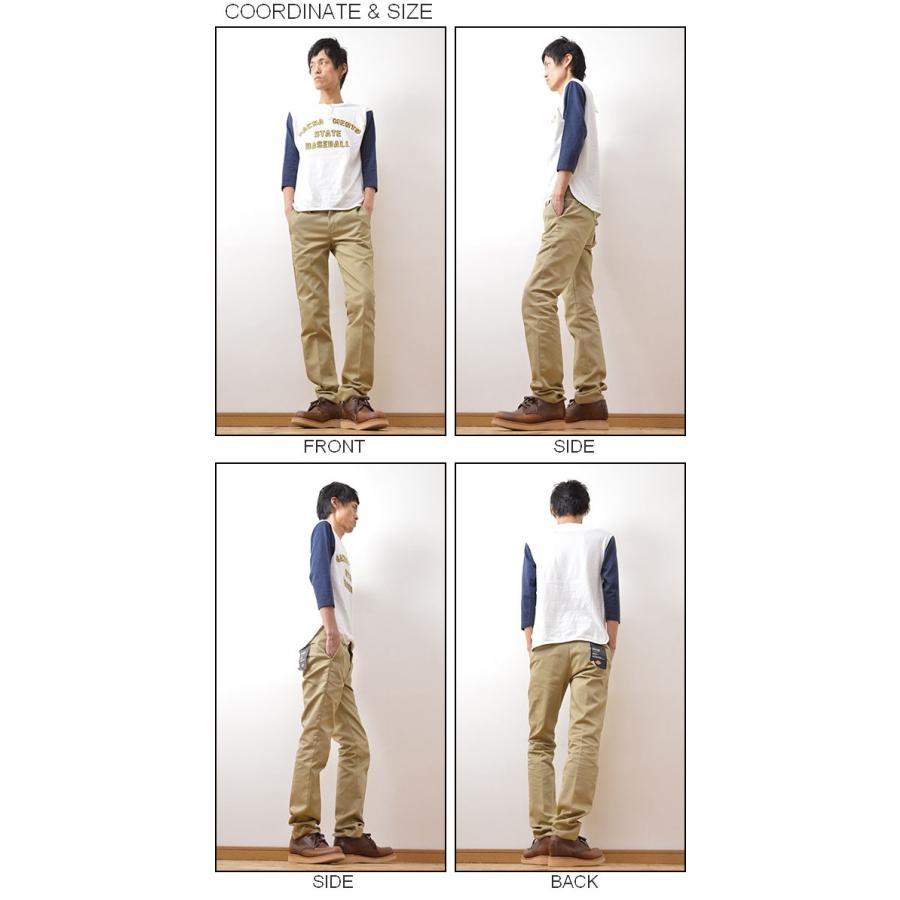 CHESWICK（チェスウィック） 7分袖 ベースボールTシャツ メンズ