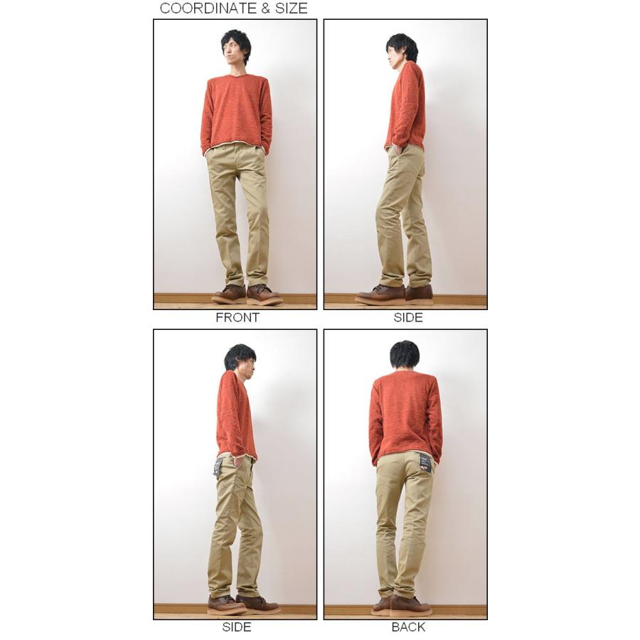 Revo.（レヴォ） ニット×ロンT リアル レイヤード アンサンブル メンズ Vネック Uネック 長袖 Tシャツ カットソー ２枚組 セーター ニットソー レボ TH-1980 | Revo. | 01