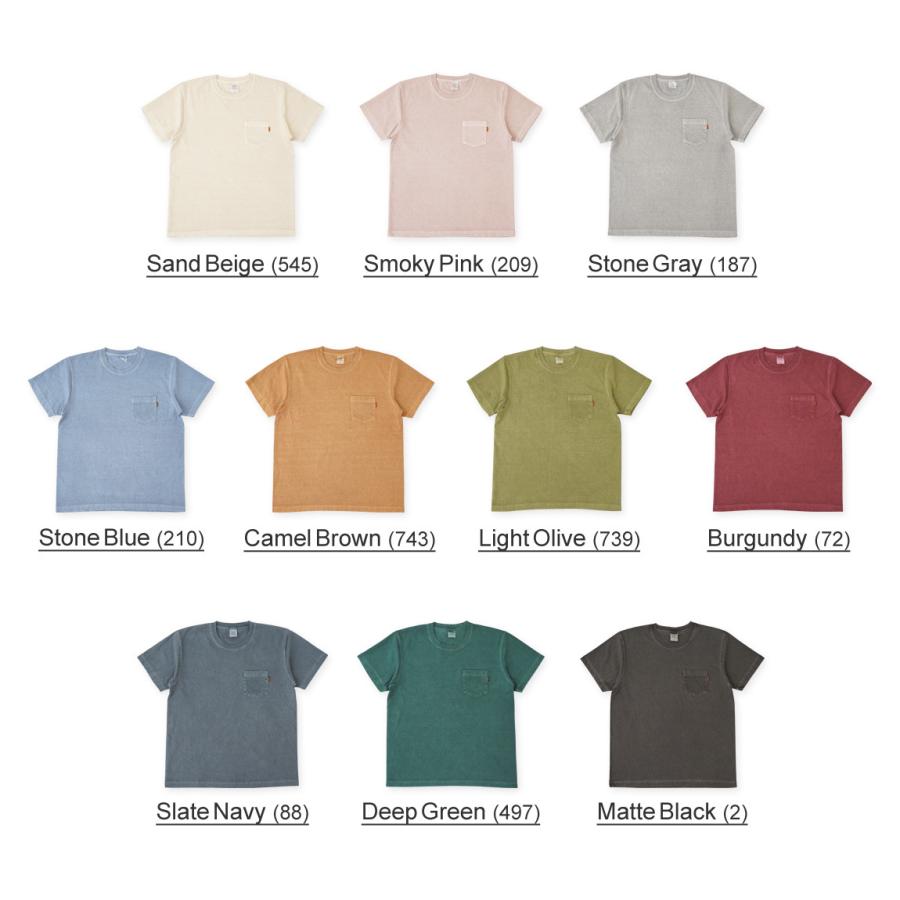 ジーンズ PigmentポケT Tシャツ メンズ 半袖 無地 オリジナル