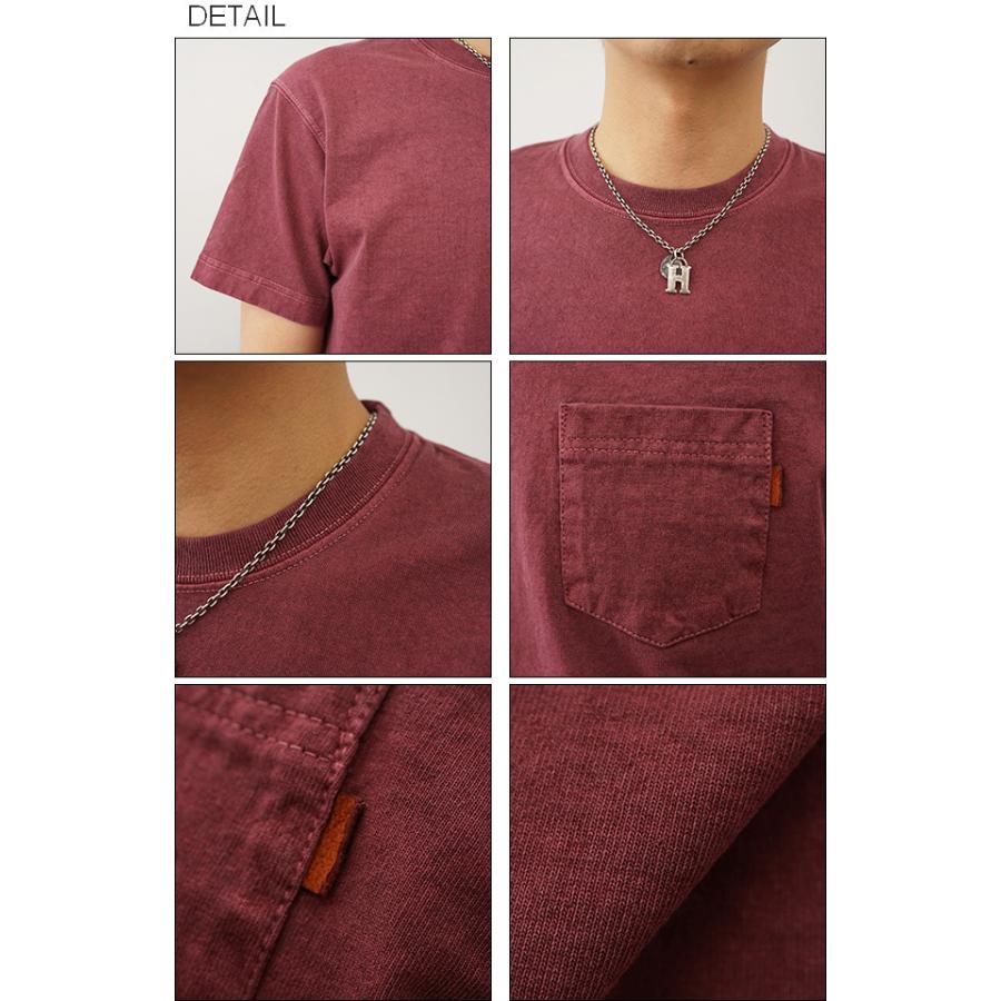 PigmentポケＴ Tシャツ メンズ 半袖 無地 オリジナル ピグメント 染め ポケット 大きいサイズ XL 2L XXL 3L JEANS BUG ジーンズバグ ブランド PKST-PIGMT | ジーンズ | 02