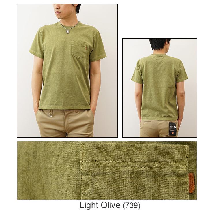 ジーンズ PigmentポケT Tシャツ メンズ 半袖 無地 オリジナル