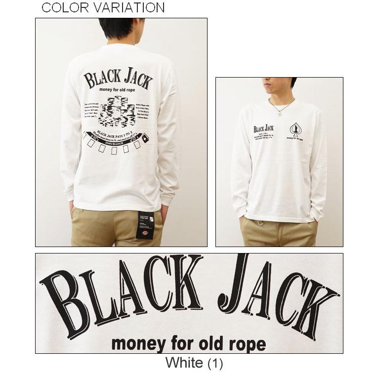 JEANS BUG ロンT BLACK JACK オリジナル ブラックジャック プリント 