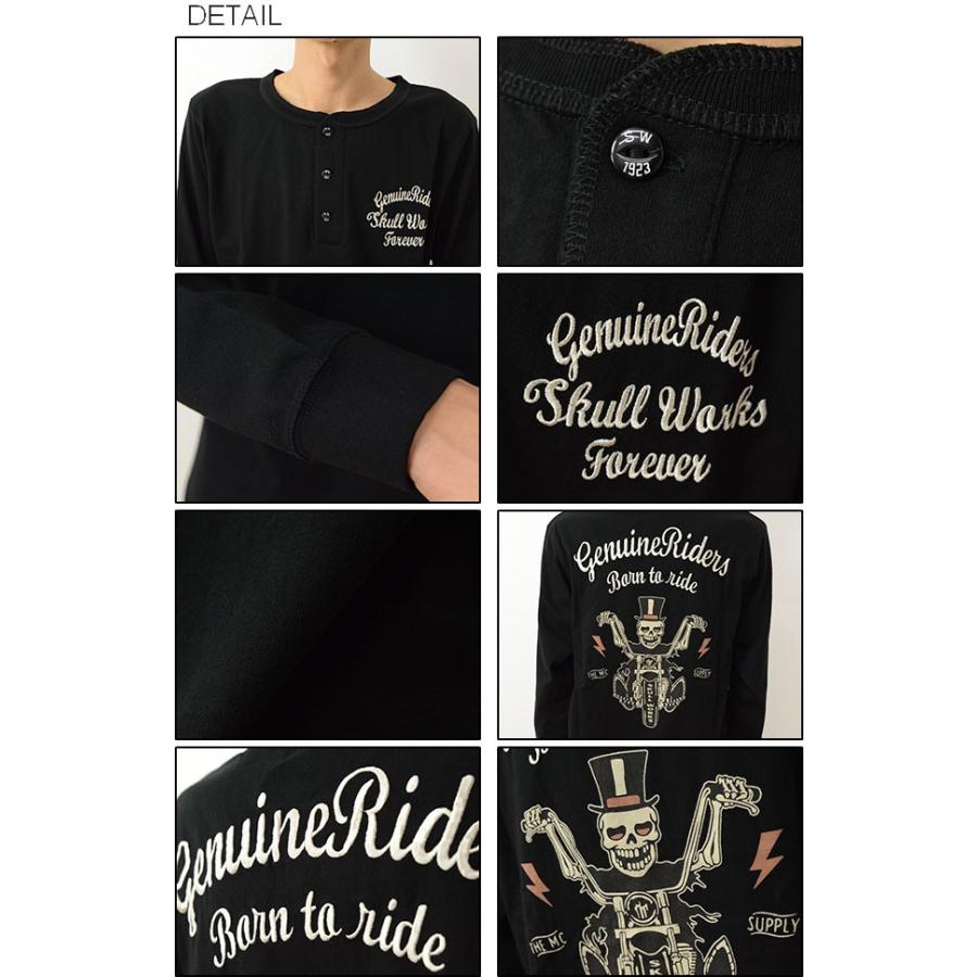 SKULL SKULL WORKS スカルワークス ロウブロウ バイカー プリント