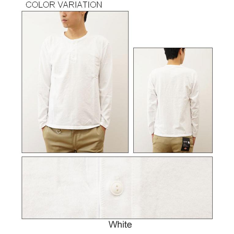 Good Enough ロングスリーブTシャツ XL ホワイト美品 GOOD ON（グッドオン） ロング スリーブ ヘンリー Tシャツ メンズ