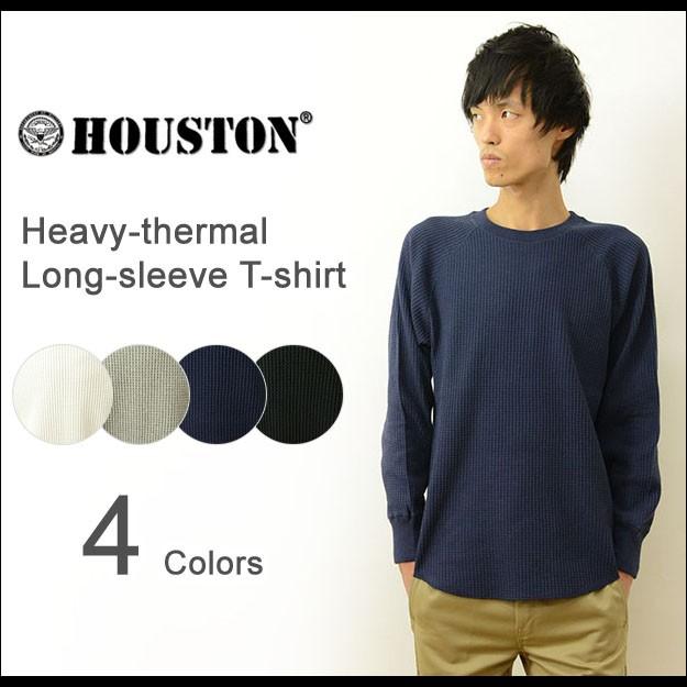 Houston ヒューストン ヘビー サーマル 長袖 無地 Tシャツ メンズ 厚手 ワッフル ロンｔ ビッグシルエット ラウンド カット インナー Jeansbug 通販 Yahoo ショッピング