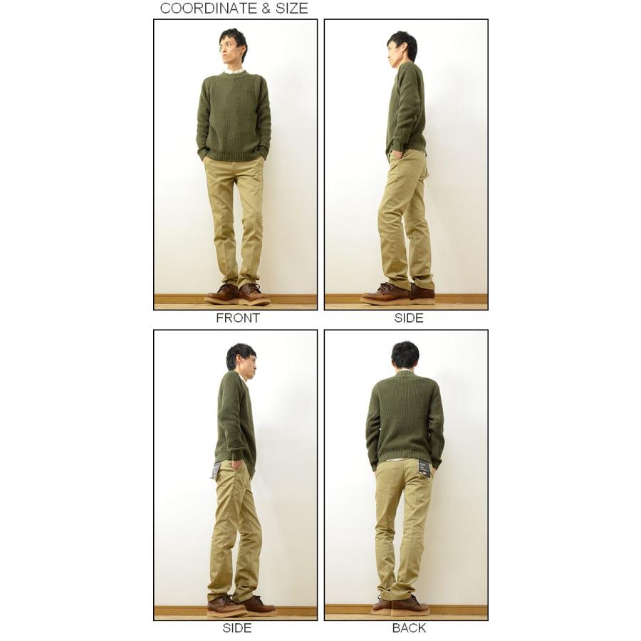 Revo. レヴォ ラーベン編み モック ネック ニット セーター メンズ コットン 長袖 タートル クルー 無地 シンプル キレイめ カジュアル アメカジ レボ TH-2171 | Revo. | 01