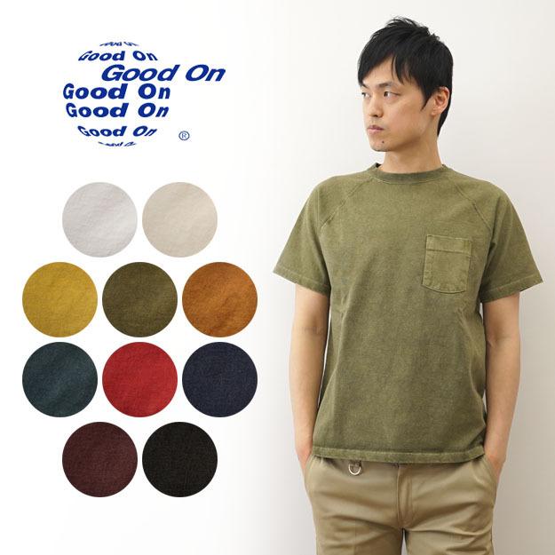 GOOD ON（グッドオン） ポケット Tシャツ ポケT ティーシャツ ラグラン