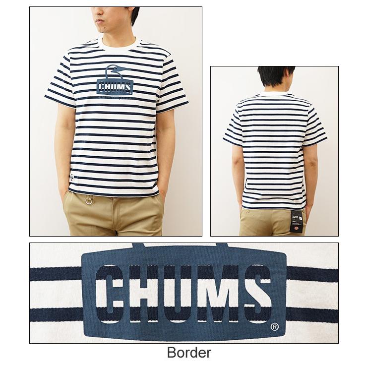 CHUMS チャムス Tシャツ 半袖 メンズ ブービーフェイス プリント キャンプ アウトドア 登山 山登り アメカジ ストリート ボーダー ペンギン CH01-1834 | CHUMS | 10
