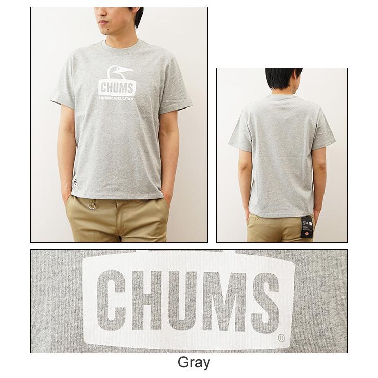 CHUMS チャムス Tシャツ 半袖 メンズ ブービーフェイス プリント キャンプ アウトドア 登山 山登り アメカジ ストリート ボーダー ペンギン CH01-1834 | CHUMS | 05
