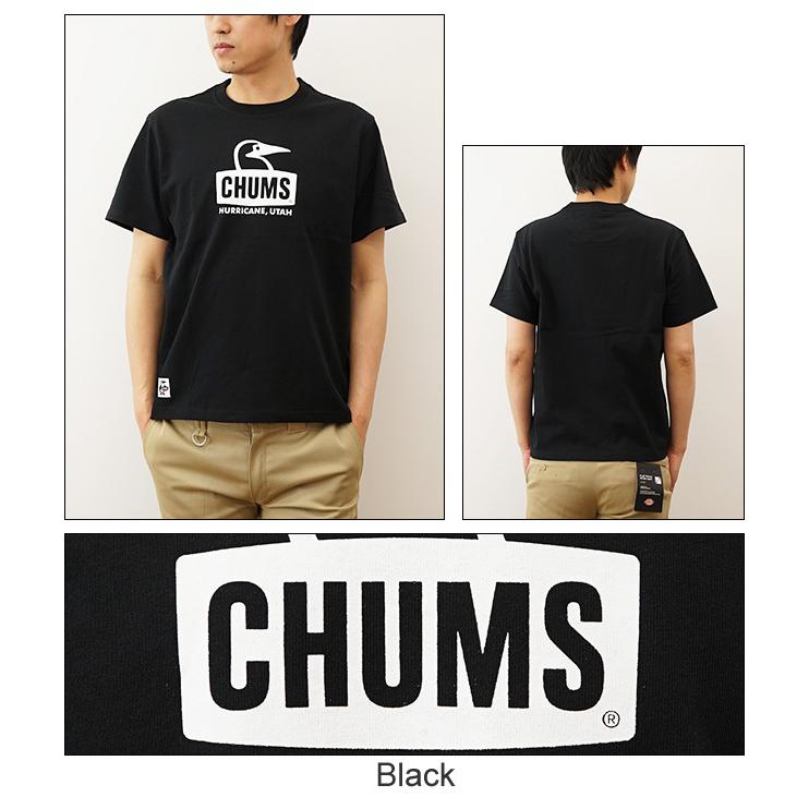CHUMS チャムス Tシャツ 半袖 メンズ ブービーフェイス プリント キャンプ アウトドア 登山 山登り アメカジ ストリート ボーダー ペンギン CH01-1834 | CHUMS | 09