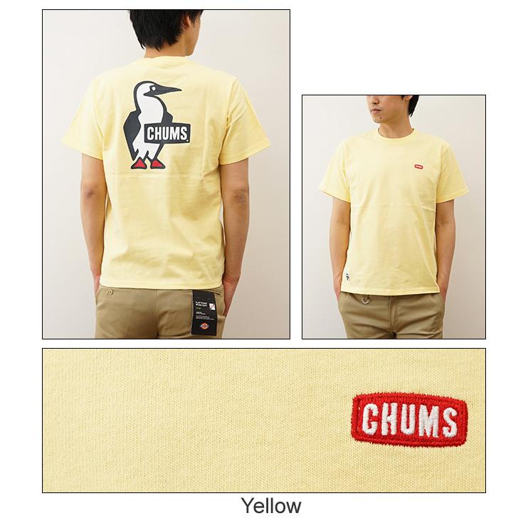 CHUMS チャムス ブービー ロゴ Tシャツ 半袖 メンズ ブービーフェイス プリント キャンプ アウトドア 登山 山登り アメカジ ボーダー ペンギン CH01-1835 | CHUMS | 04