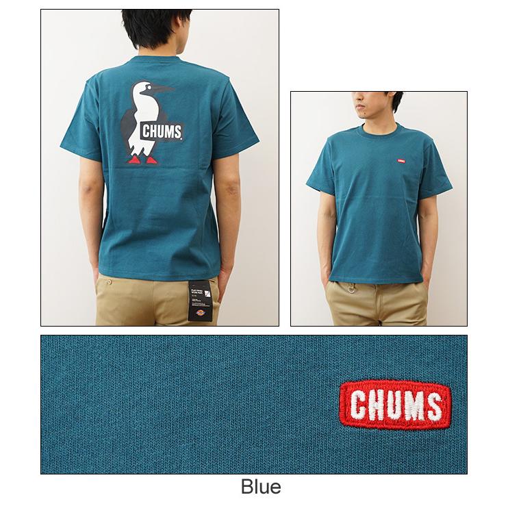 CHUMS チャムス ブービー ロゴ Tシャツ 半袖 メンズ ブービーフェイス プリント キャンプ アウトドア 登山 山登り アメカジ ボーダー ペンギン CH01-1835 | CHUMS | 06