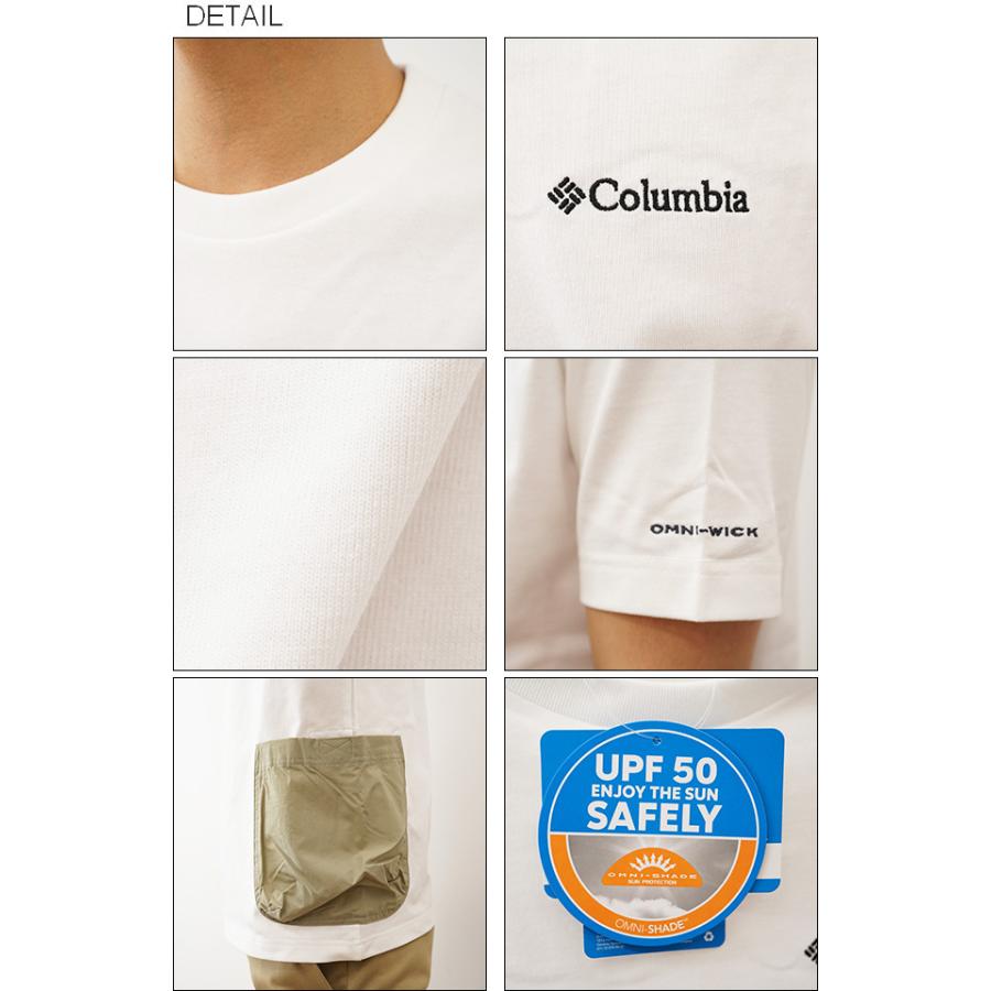Columbia コロンビア Tシャツ 半袖 メンズ ポーテージクリーク ポケット ショートスリーブ  Portage Creek Pocket Short Sleeve Tee オーバーサイズ PM0922 | Columbia | 02