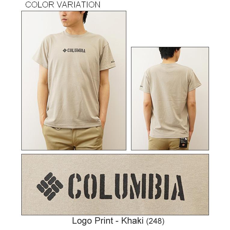 Columbia コロンビア Tシャツ 半袖 メンズ コールドベイダッシュ Cold Bay Dash Short Sleeve Tee ロゴ プリント アウトドア キャンプ 冷たい 涼しい  PM4377 | Columbia | 04