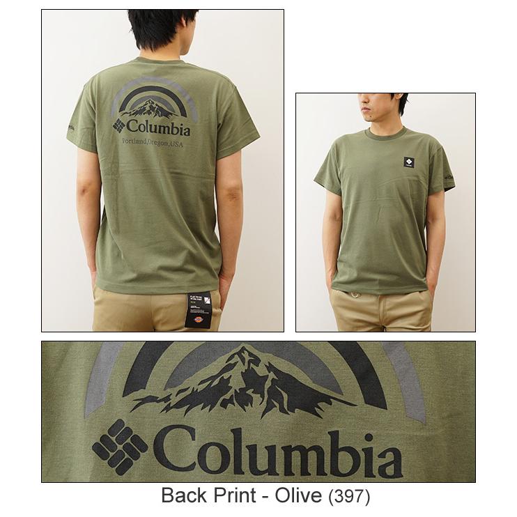 Columbia コロンビア Tシャツ 半袖 メンズ コールドベイダッシュ Cold Bay Dash Short Sleeve Tee ロゴ プリント アウトドア キャンプ 冷たい 涼しい  PM4377 | Columbia | 08